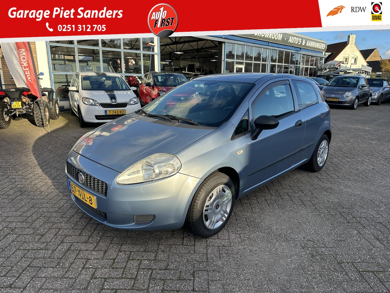 Fiat Grande Punto - 1.2 Actual I Airco I Rijklaar !I - AutoWereld.nl