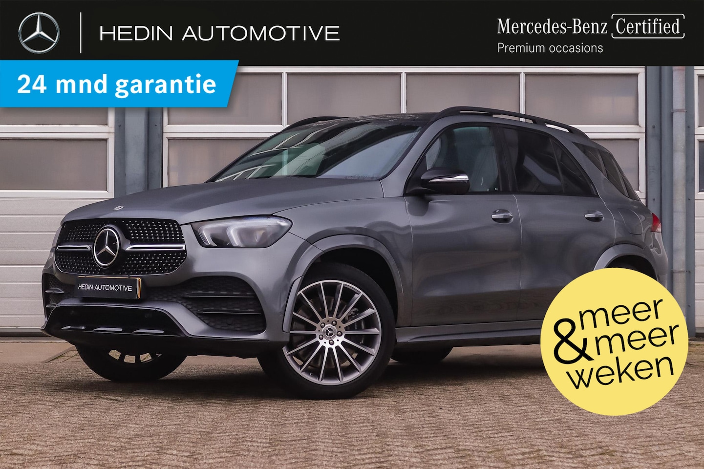 Mercedes-Benz GLE-Klasse - GLE 350e Automaat 4MATIC AMG Line | Nightpakket | Distronic+ | Burmester Audio | Sfeerverl - AutoWereld.nl