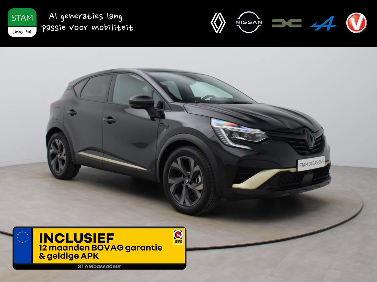 Renault Captur - E-Tech Hybrid 145pk E-Tech engineered Camera | Climate | Navi | Parksens. v+a - AutoWereld.nl