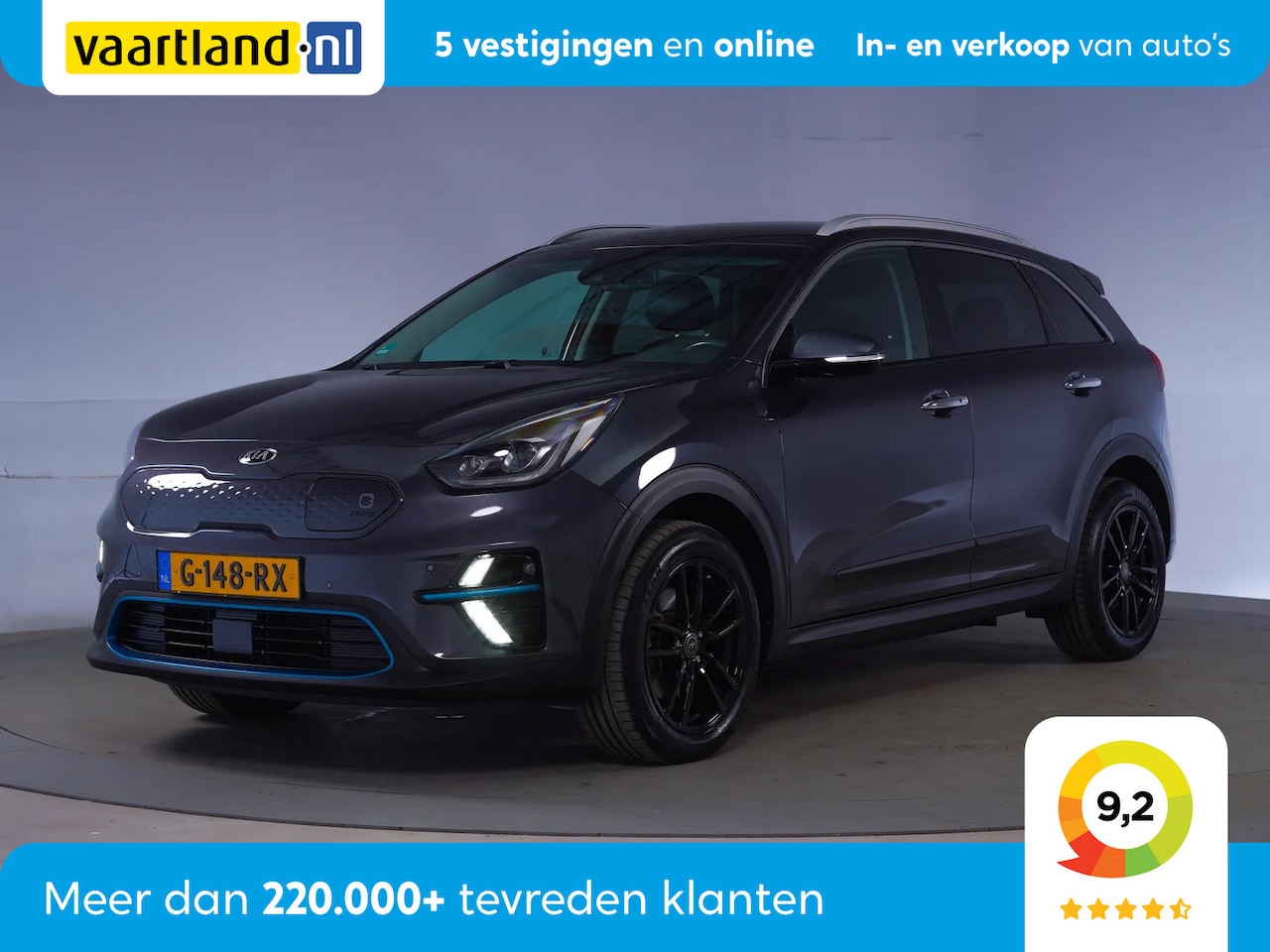 Kia e-Niro - 64 kWh ExecutiveLine [ LED Leder Navi Camera ] - AutoWereld.nl