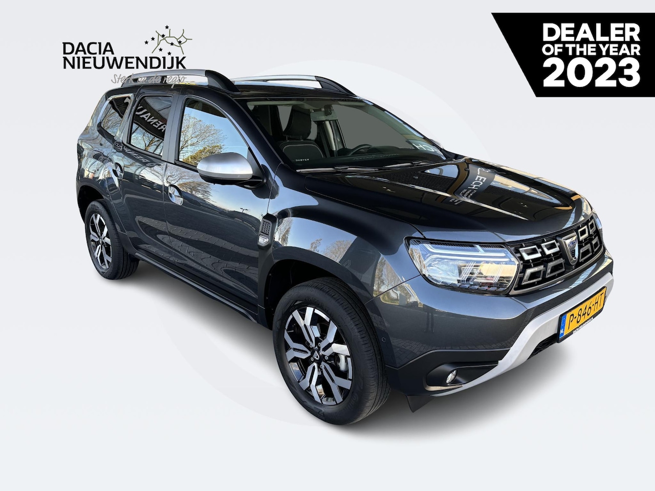 Dacia Duster - 1.0 TCe Bi-Fuel Prestige TREKHAAK / APPLE CARPLAY & ANDROID AUTO / NAVIGATIE / PARKEERSENS - AutoWereld.nl