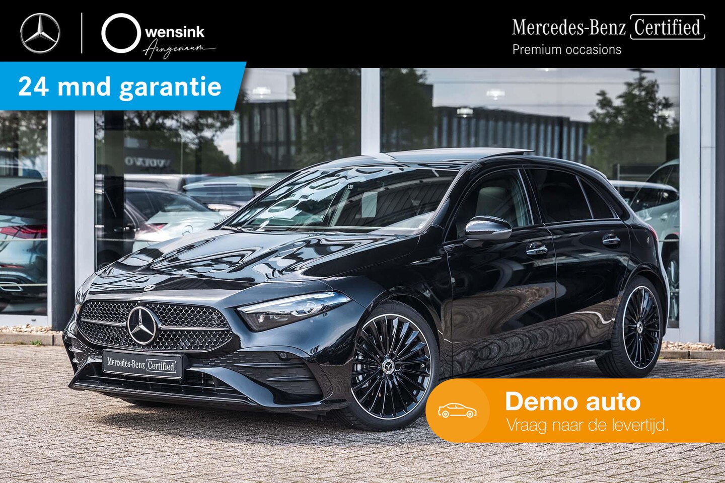 Mercedes-Benz A-klasse - 180 Star Edition AMG Line | Night Pakket | Panoramadak | 19" velgen | - AutoWereld.nl