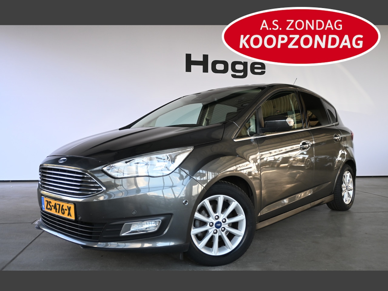 Ford C-Max - 1.0 Trend Ecc Cruise Control LED Navigatie PDC Rijklaarprijs Inruil Mogelijk! - AutoWereld.nl