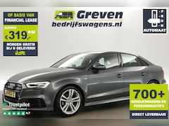 Audi A3 Limousine - 30 TFSI S-line Automaat Clima Cruise PDC Navi LED 18"LMV