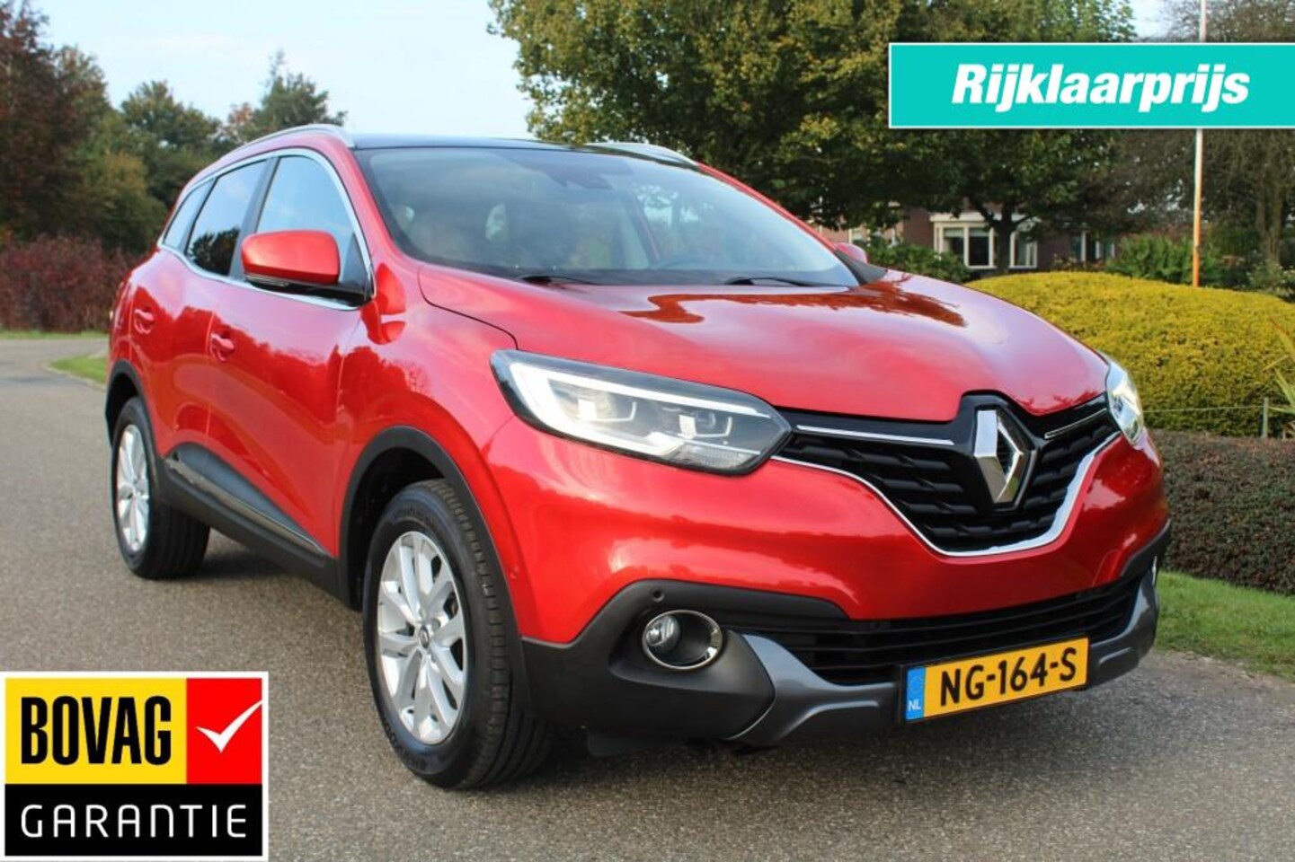 Renault Kadjar - 1.2 TCe 131pk Intens ECC/Cruise/Navi/Half Leer/Panodak/PDC/LED - AutoWereld.nl