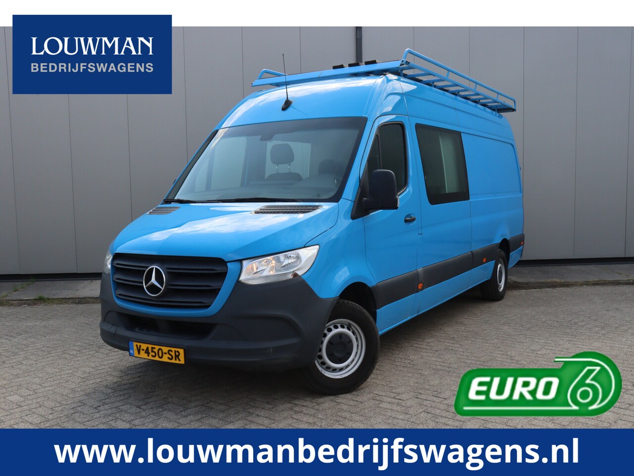 Mercedes-Benz Sprinter - 314 2.2 CDI L3H2 Dubbele Cabine Trekhaak Cruise Control Euro 6 - AutoWereld.nl