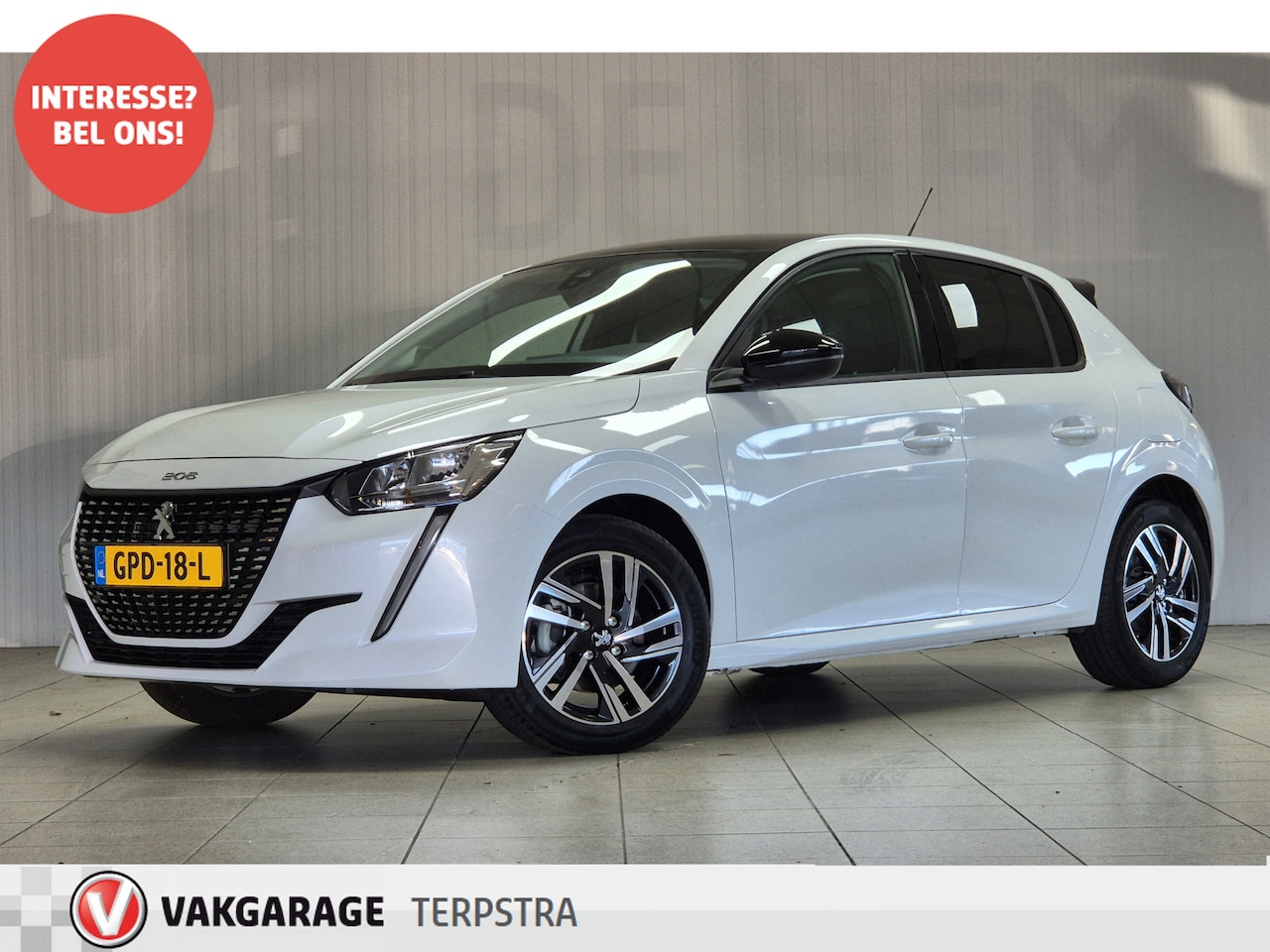 Peugeot 208 - 1.2 PureTech GT-Line/ Automaat!/ Pano-Dak!/ Virtual Cockpit!/ Flippers/ 16''LMV/ Camera/ K - AutoWereld.nl