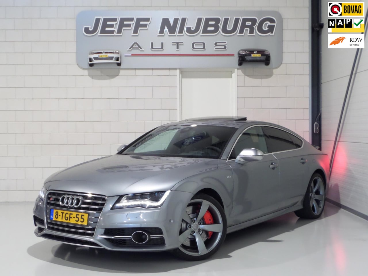 Audi A7 Sportback - 4.0 TFSI S7 Quattro Pro Line plus Apple-Carplay Milltek RS-stoelen Head-up display 20"Roto - AutoWereld.nl