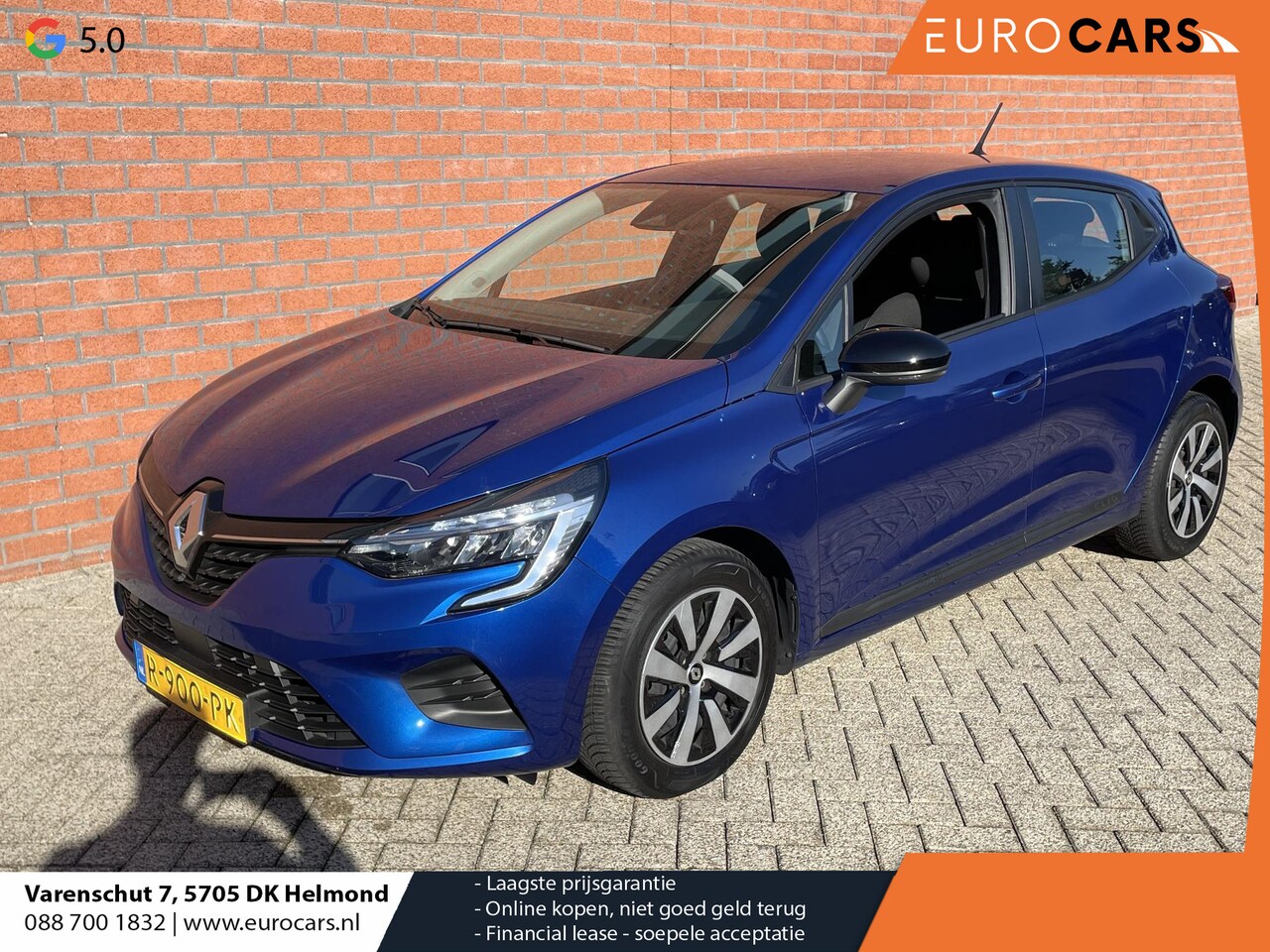 Renault Clio - 1.0 TCe 91 pk Equilibre Navigatie Apple Carplay/Android Auto Parkeersensoren achter Cruise - AutoWereld.nl