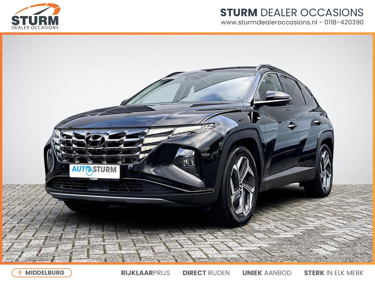 Hyundai Tucson - 1.6 T-GDI PHEV Comfort Smart 4WD | 20 inch Velg | Trekhaak | Camera |Cruise control adapti - AutoWereld.nl