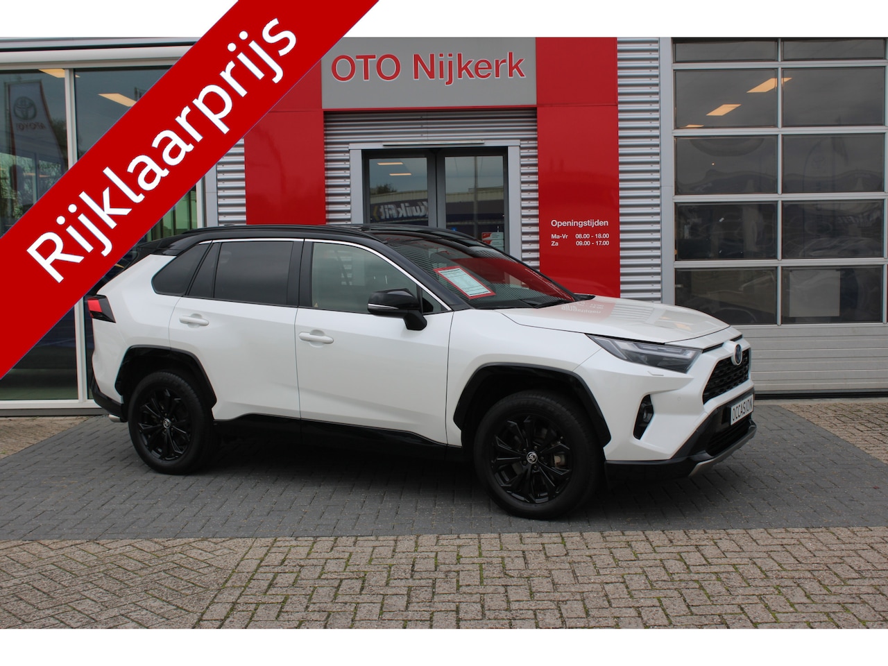 Toyota RAV4 - 2.5 Hybrid AWD Bi-Tone incl. Alarm klasse 3 (1650 kg trekgewicht!!) - AutoWereld.nl