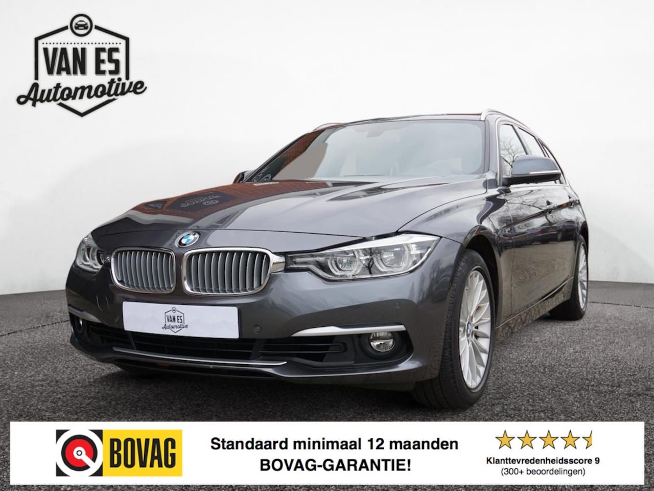 BMW 3-serie Touring - 320i Luxury Edition / Leder / Camera / HiFi / NL'se auto - AutoWereld.nl