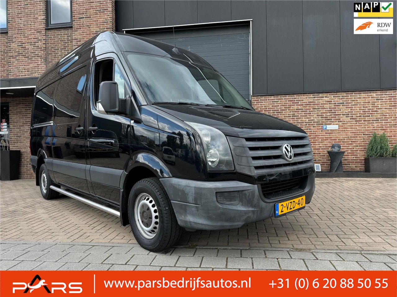 Volkswagen Crafter - 50 2.0 TDI L2H3 LANG HOOG 3PERSN 136PK Airco Elk. Ramen Cruise Control - AutoWereld.nl