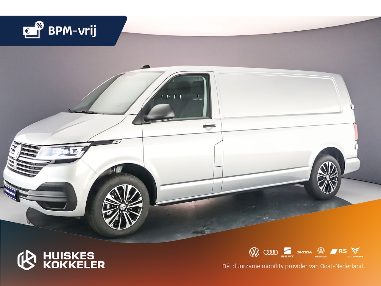 Volkswagen Transporter - 2.0 TDI L2H1 28 T6.1 2.0 TDI 150pk DSG L2H1 Rijklaar Prijs | LED koplampen | Achteruitrijc - AutoWereld.nl