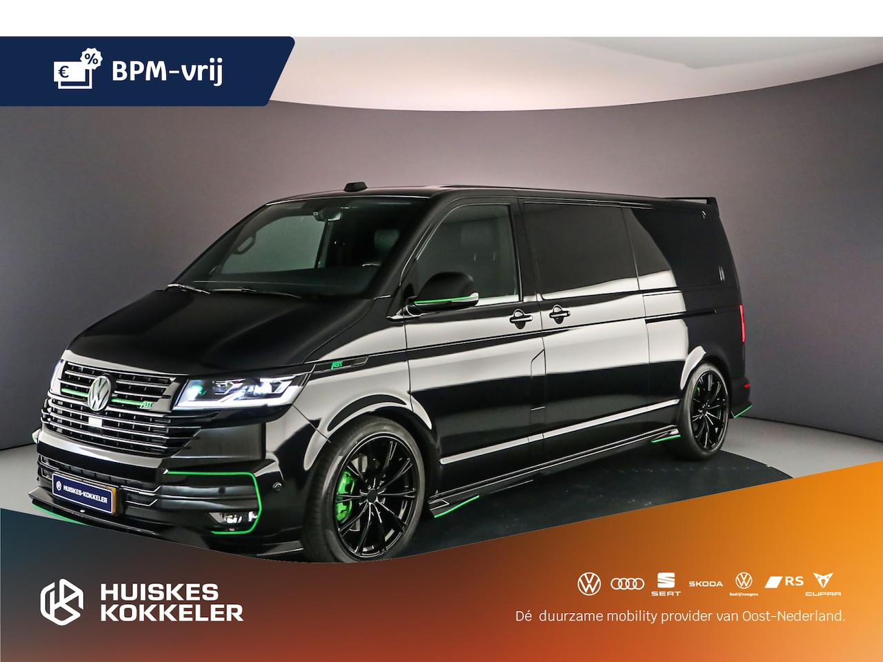 Volkswagen Transporter - Dubbelcabine T6.1 2.0 TDI 204PK DSG L2H1 RIJKLAAR PRIJS | ABT | VERLAAGD | LEDEREN BEKLEDI - AutoWereld.nl