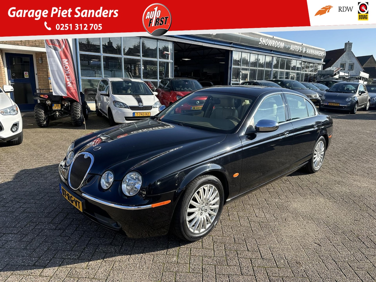 Jaguar S-type - 2.5 V6 Midnight I Youngtimer I zeer nette staat I - AutoWereld.nl