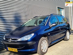 Peugeot 206 SW - 1.4 HDi One-line 09-2006 Blauw Metallic AIRCO APK NIEUW