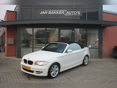 BMW 1-serie Cabrio - 118i High Executive ✅ Leer ✅ NL-auto ✅ NAP ✅ 17inch