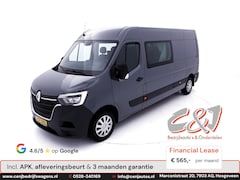 Renault Master - T35 2.3 dCi 150 L3H2 Dubbele cabine 7 persoons airco navi lease 565, - per maand