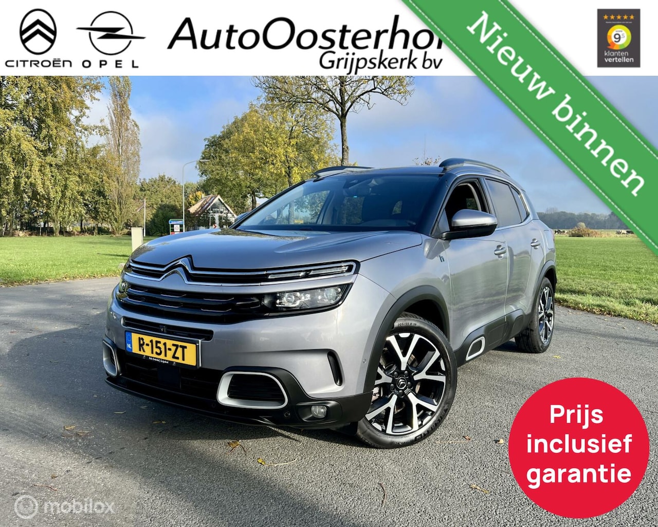 Citroën C5 Aircross - 1.6 Hybrid Shine + Trekhaak All-in Prijs - AutoWereld.nl