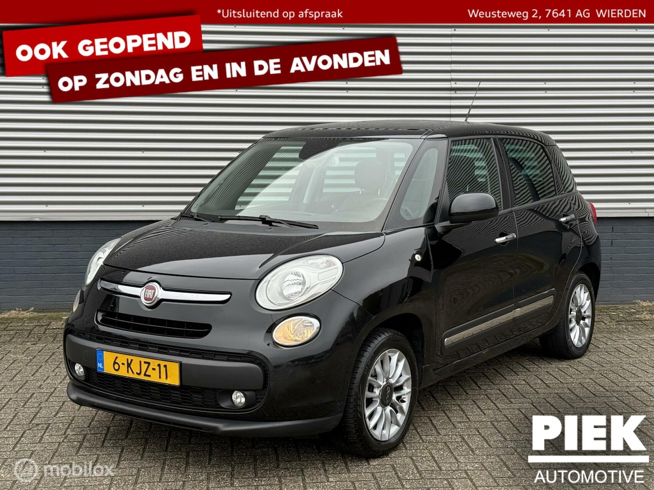 Fiat 500 L - 0.9 TwinAir Lounge PANORAMADAK, TREKHAAK - AutoWereld.nl