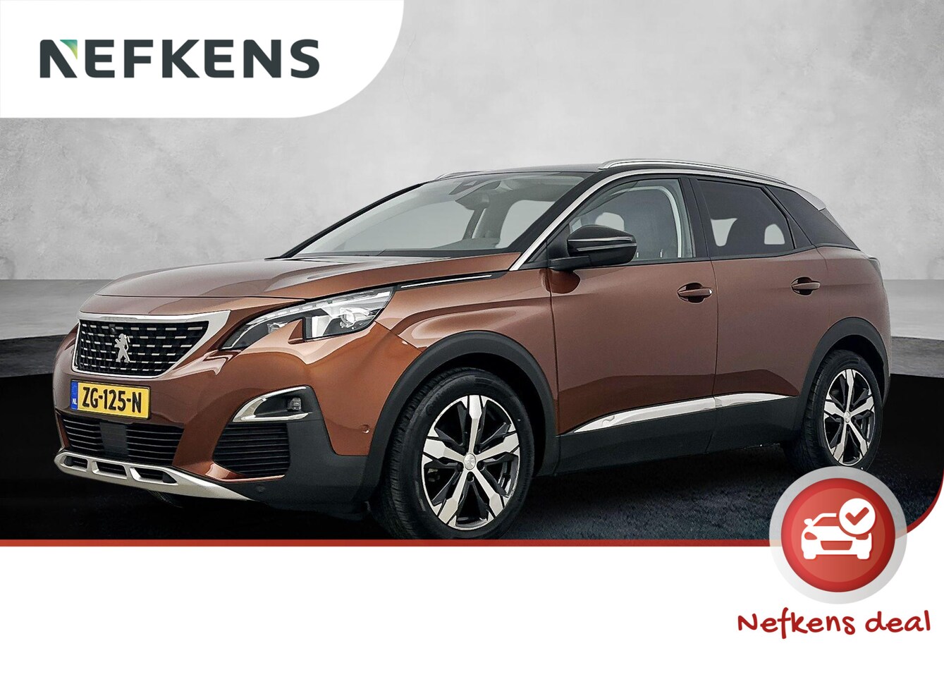 Peugeot 3008 - SUV 1.2 130 pk Allure | Trekhaak | 360 Camera | Elektrische Achterklep | Navigatie | - AutoWereld.nl