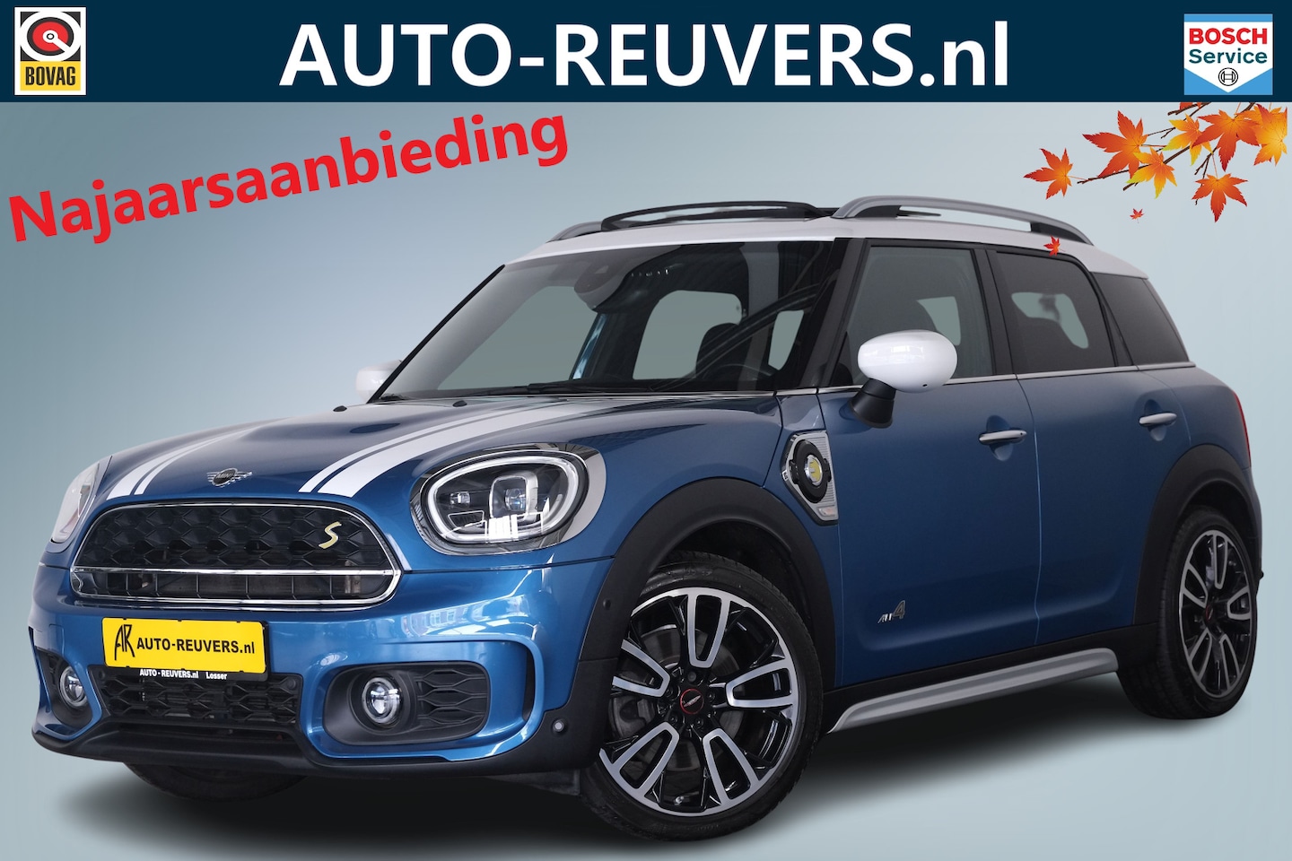 MINI Countryman - Mini 2.0 Cooper SE ALL4 JCW / Panorama / Opendak / Head Up / Pilot assist / LED - AutoWereld.nl