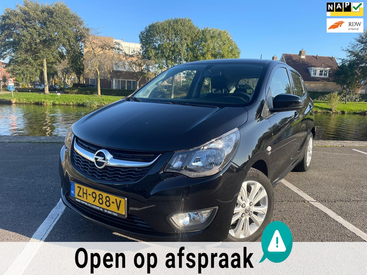 Opel Karl - 1.0 ecoFLEX 120 Jaar Edition HOGE INSTAP LAGE KM ! - AutoWereld.nl