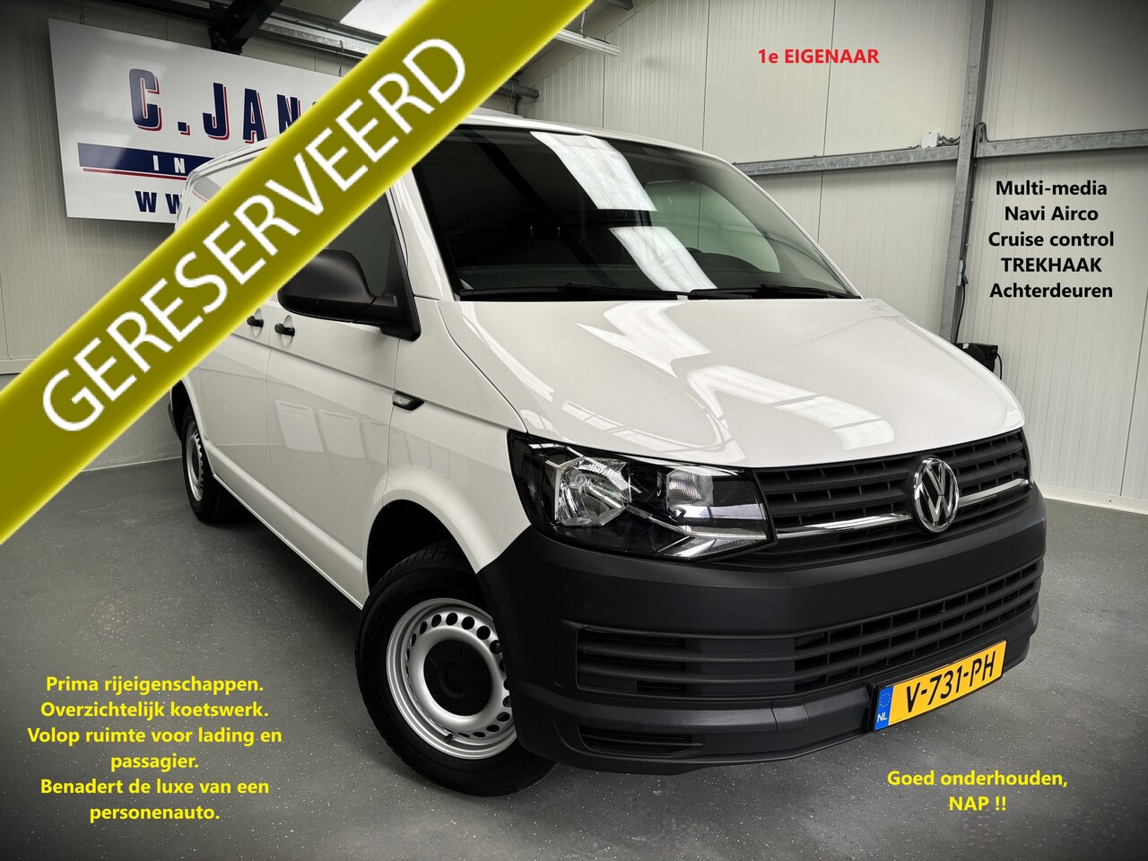 Volkswagen Transporter - 2.0 TDI L1H1 Trendline Climate pakket. - AutoWereld.nl