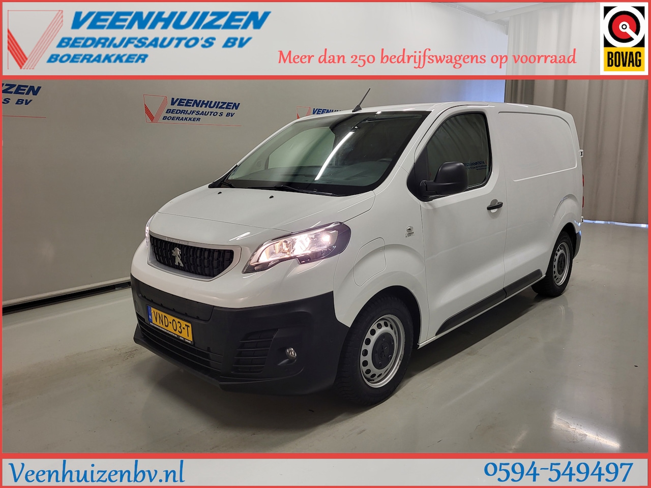 Peugeot e-Expert - 50kWh Compact Premium 230km Actieradius! - AutoWereld.nl