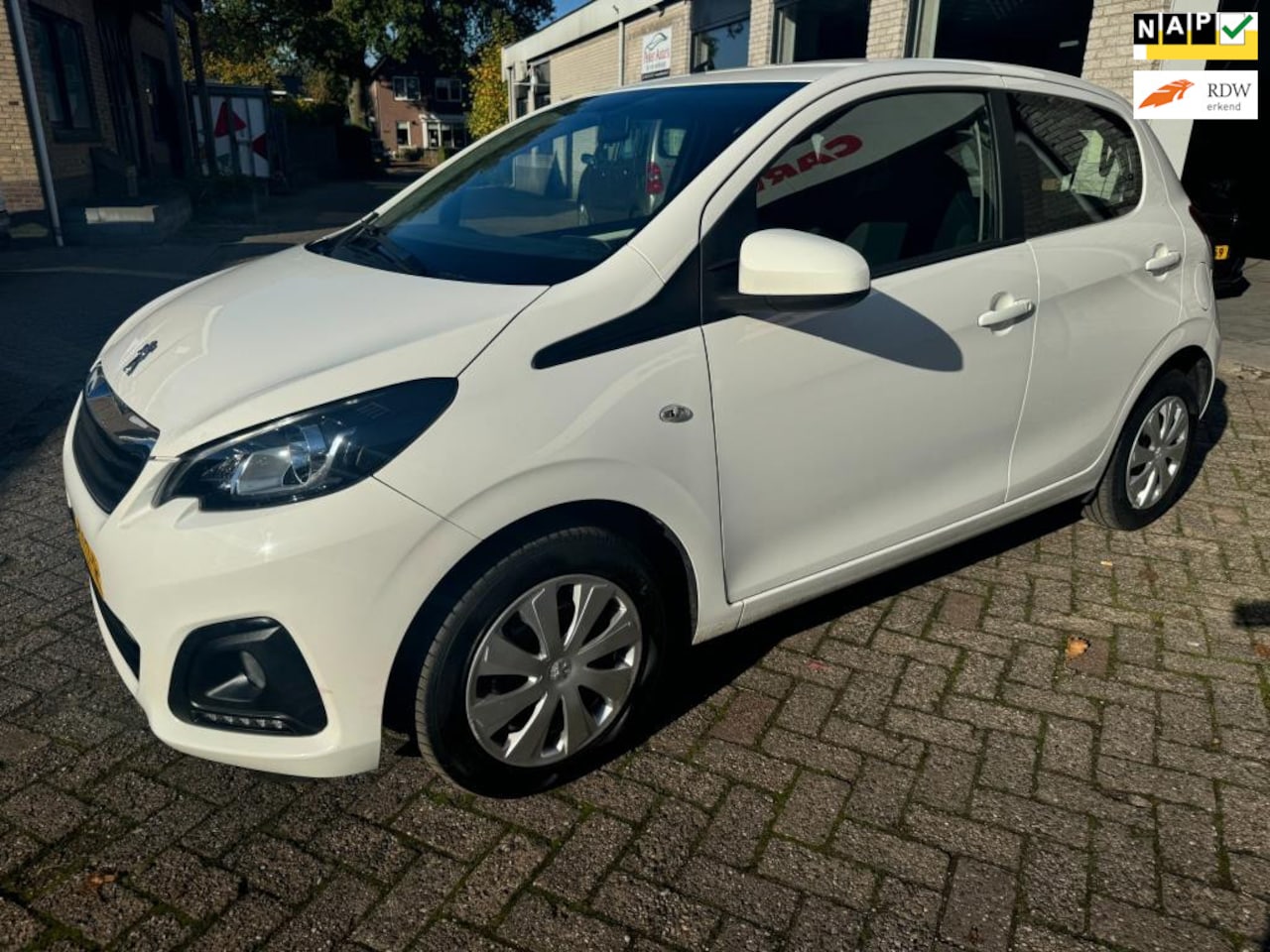 Peugeot 108 - 1.0 e-VTi Active AIRCO ORG 72111 KM NAP O.H BOEKJES NETTE STAAT LUXE UITVOERING USB AUX - AutoWereld.nl