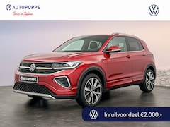 Volkswagen T-Cross - 1.0 TSI 116 7DSG R-Line Edition | 'App-Connect' draadloze smartphone integratie | Achterli