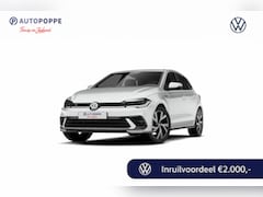 Volkswagen Polo - 1.0 TSI 95 7DSG R-Line Edition | 'App-Connect' draadloze smartphone integratie | Achterlic