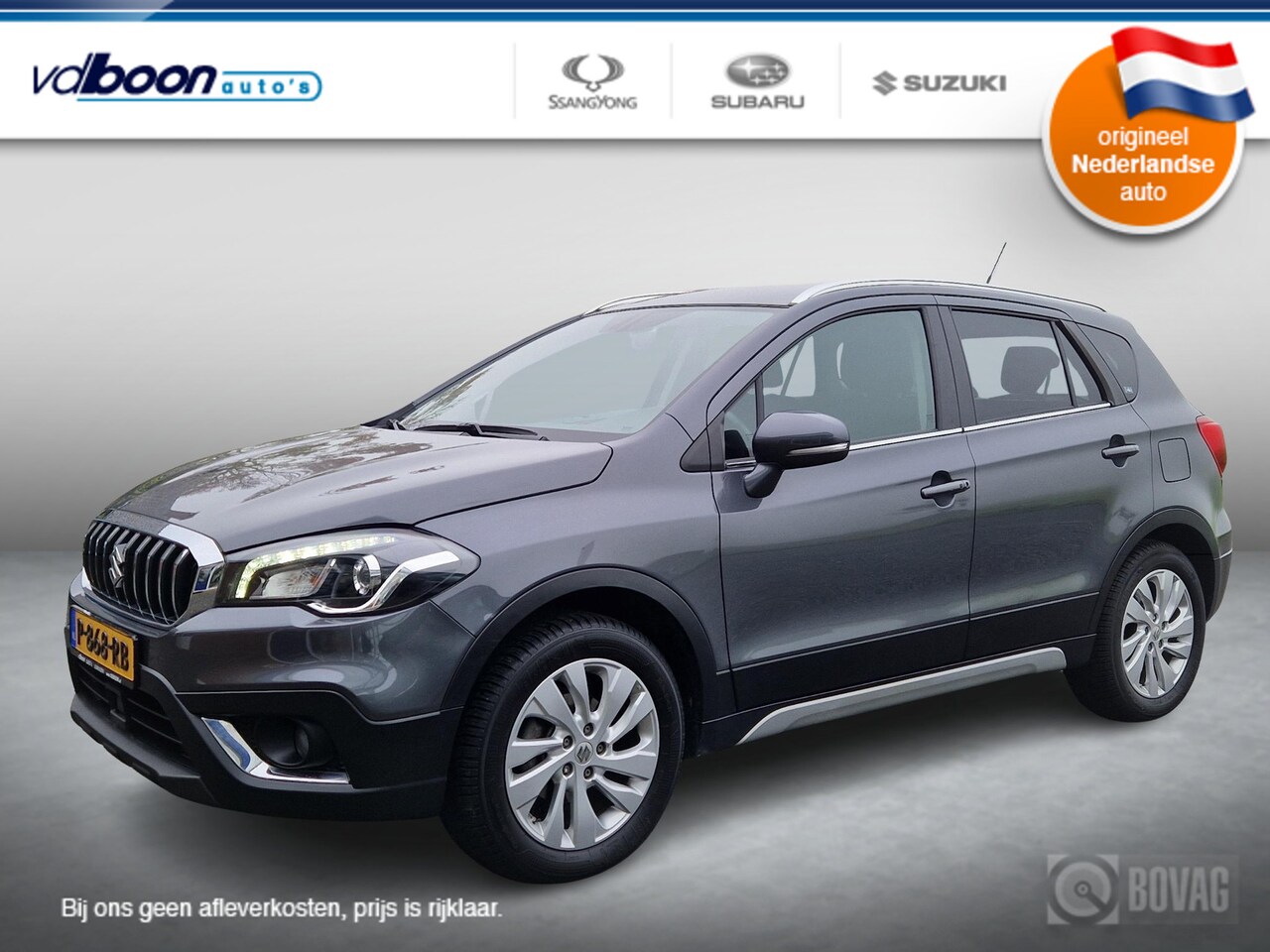 Suzuki S-Cross - 1.4 Boosterjet AllGrip Select Smart Hybrid AUTOMAAT | NAVI | TREKHAAK | rijklaarprijs!! - AutoWereld.nl