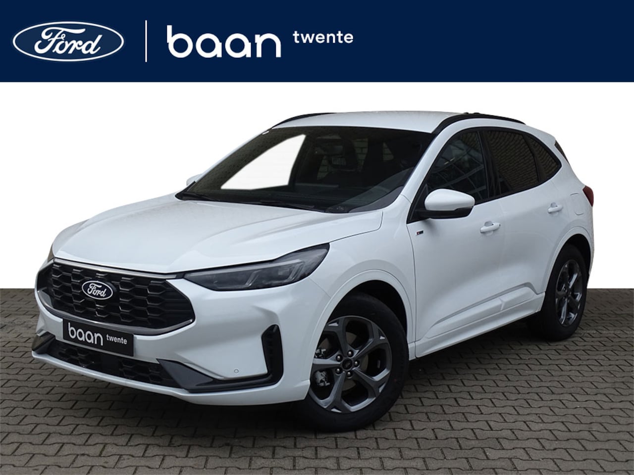 Ford Kuga - 2.5 PHEV 243pk ST-Line | Winterpack | 18 inch | Technology Pack | Frozen White - AutoWereld.nl