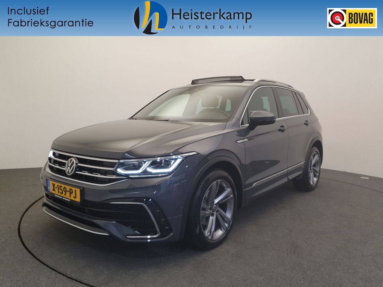 Volkswagen Tiguan - 1.5 TSI 150pk DSG/AUT R-Line Wegklapbare trekhaak, Panoramadak, IQ.Light - AutoWereld.nl