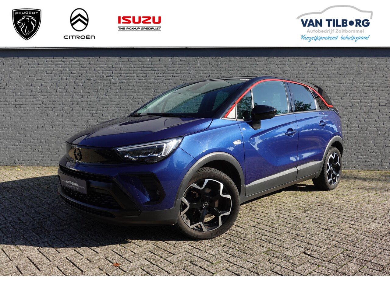 Opel Crossland - 1.2 Turbo GS Line | AUTOMAAT | CARPLAY | STOEL & STUURWIEL VERW. | A. CAMERA | LMV | HOGE - AutoWereld.nl