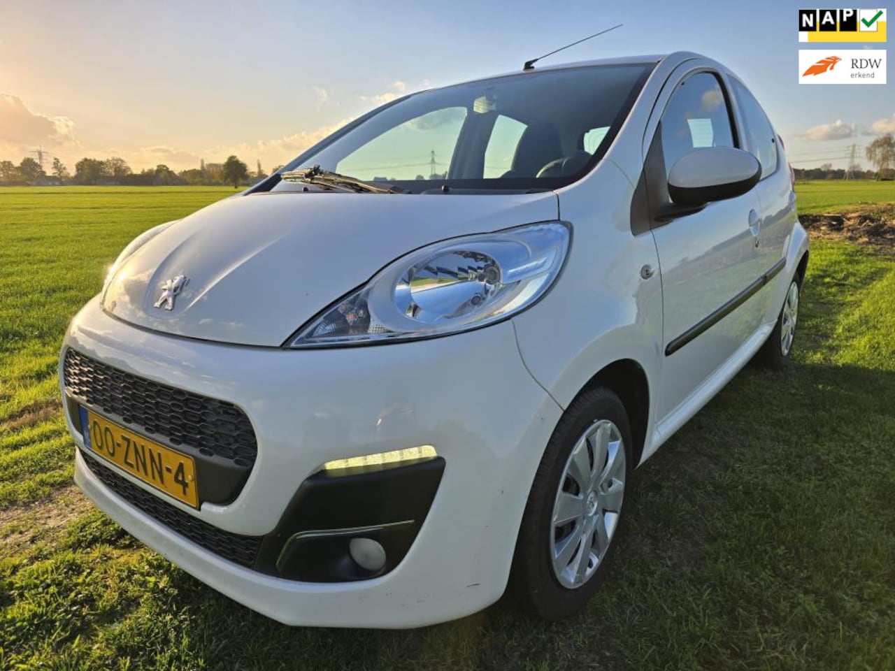 Peugeot 107 - 1.0 Active|Airco|APK-Nieuw|Elek. ramen|CV|5drs! - AutoWereld.nl