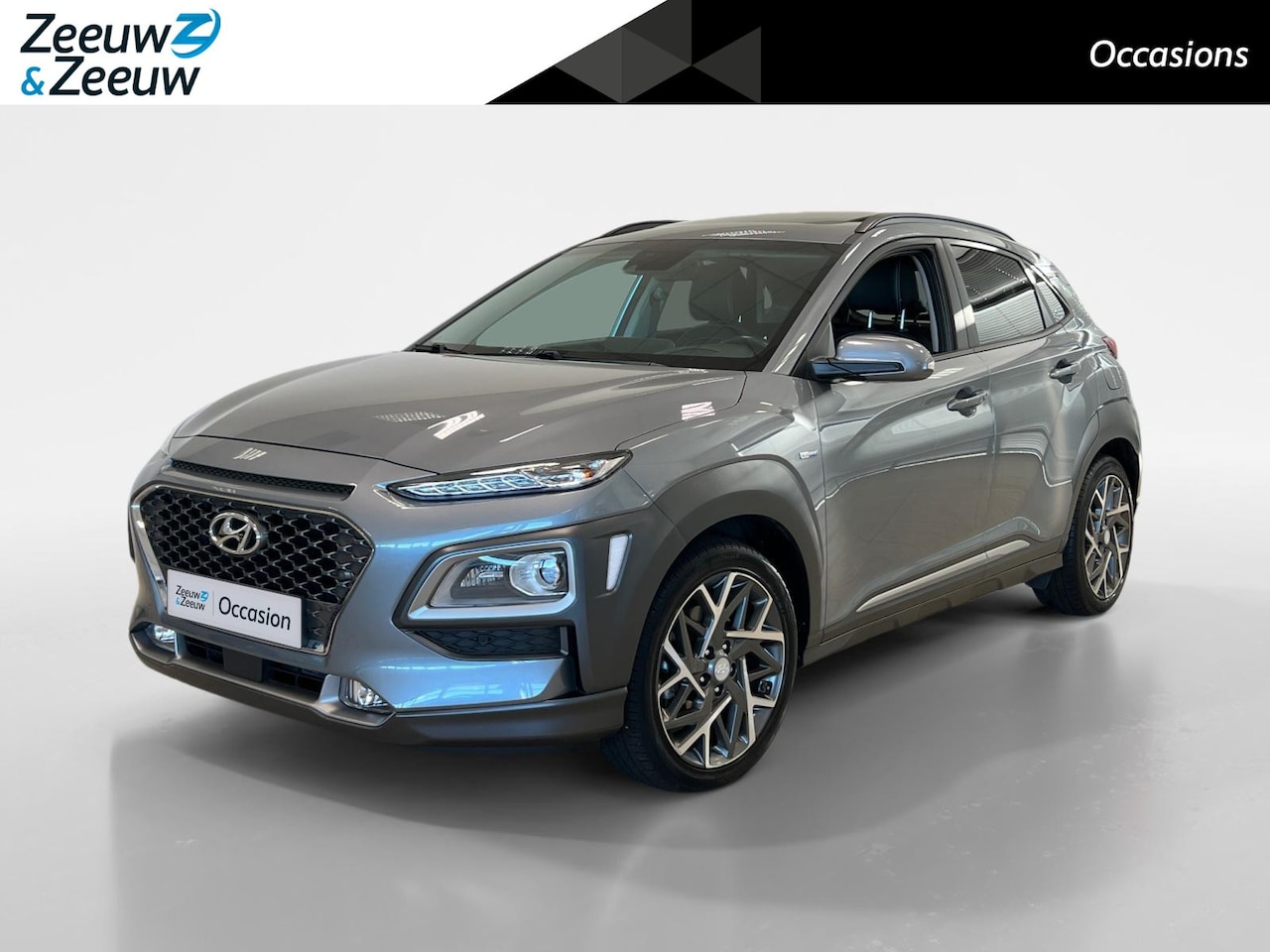 Hyundai Kona - 1.6 HYBRID | PREMIUM SKY | AUTOMAAT | DEALERONDERHOUDEN | NL-AUTO | - AutoWereld.nl