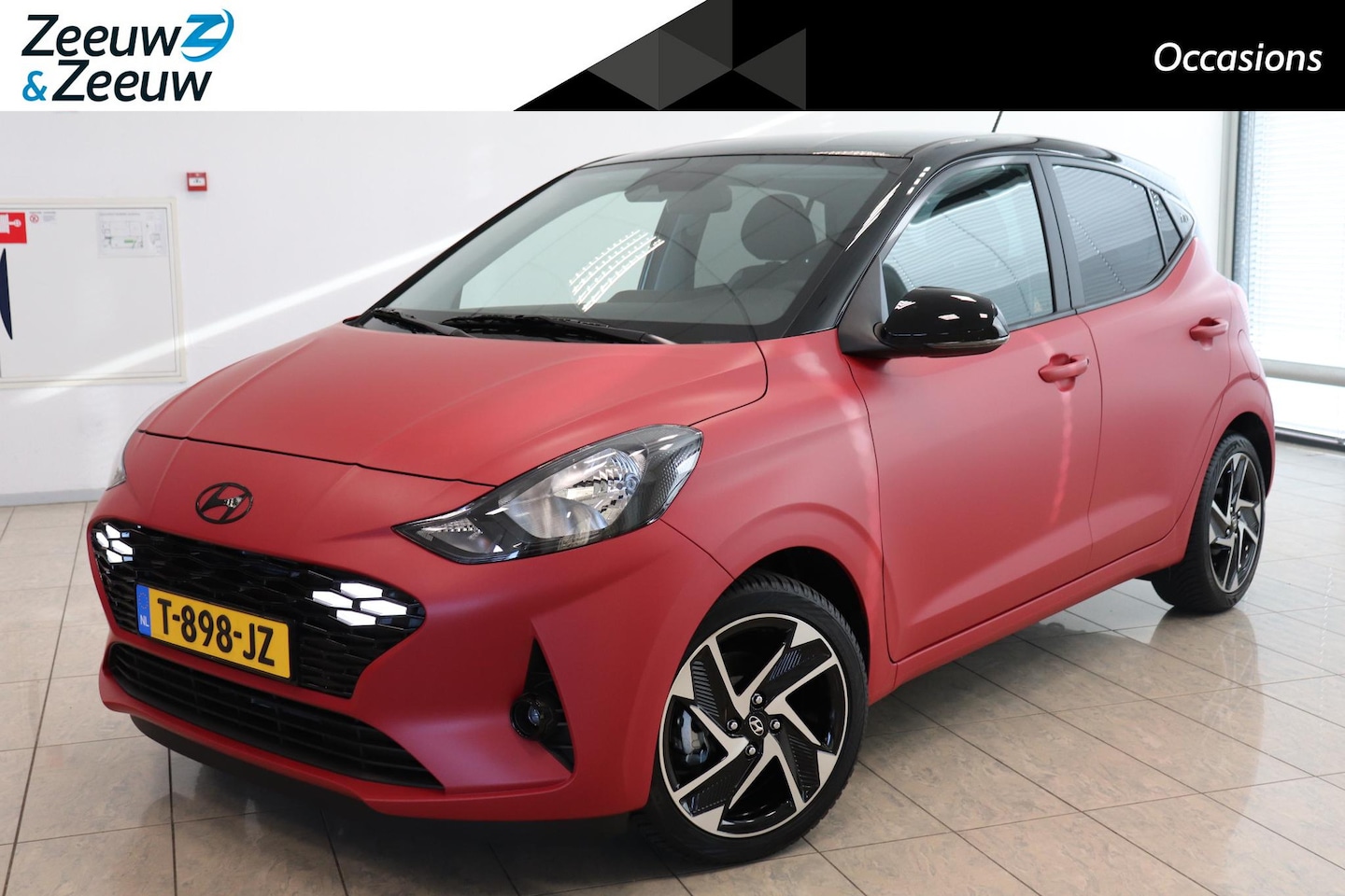 Hyundai i10 - 1.0 COMFORT SMART | TWO TONE | MAT ROOD | 15 '' VELGEN | - AutoWereld.nl