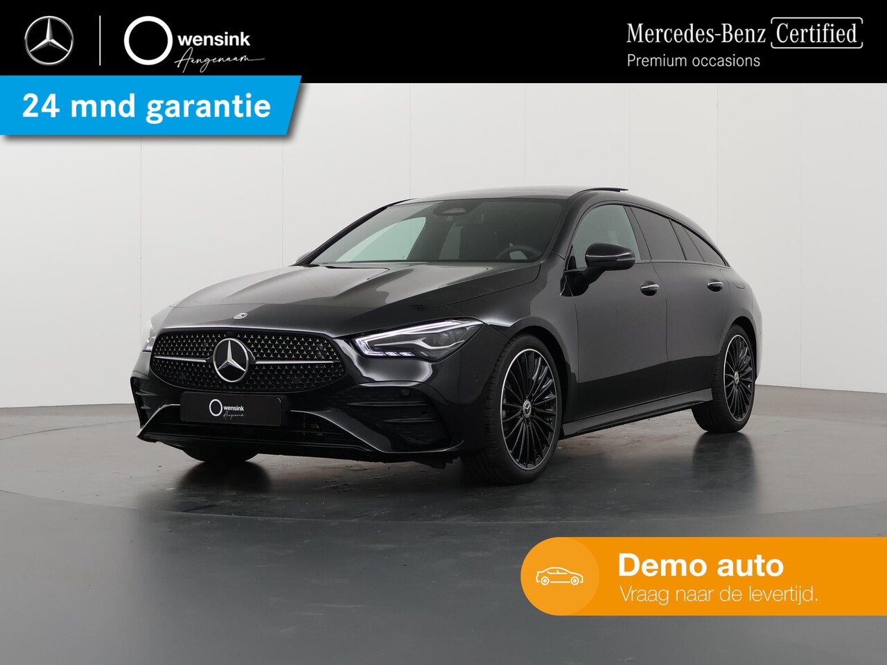 Mercedes-Benz CLA-klasse Shooting Brake - 180 AMG Line | Night Pakket | 19 inch | Panoramadak | Keyless | Sfeerverlichting | - AutoWereld.nl