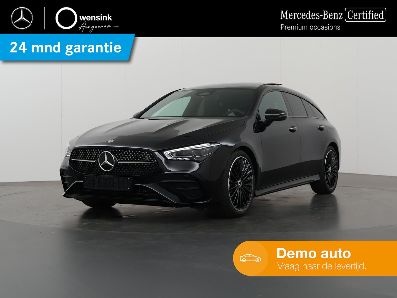 Mercedes-Benz CLA-klasse Shooting Brake - 180 Star Edition AMG NIGHT | Panoramadak | Dodehoekassitent | Apple Carplay | MultiBeam LE - AutoWereld.nl