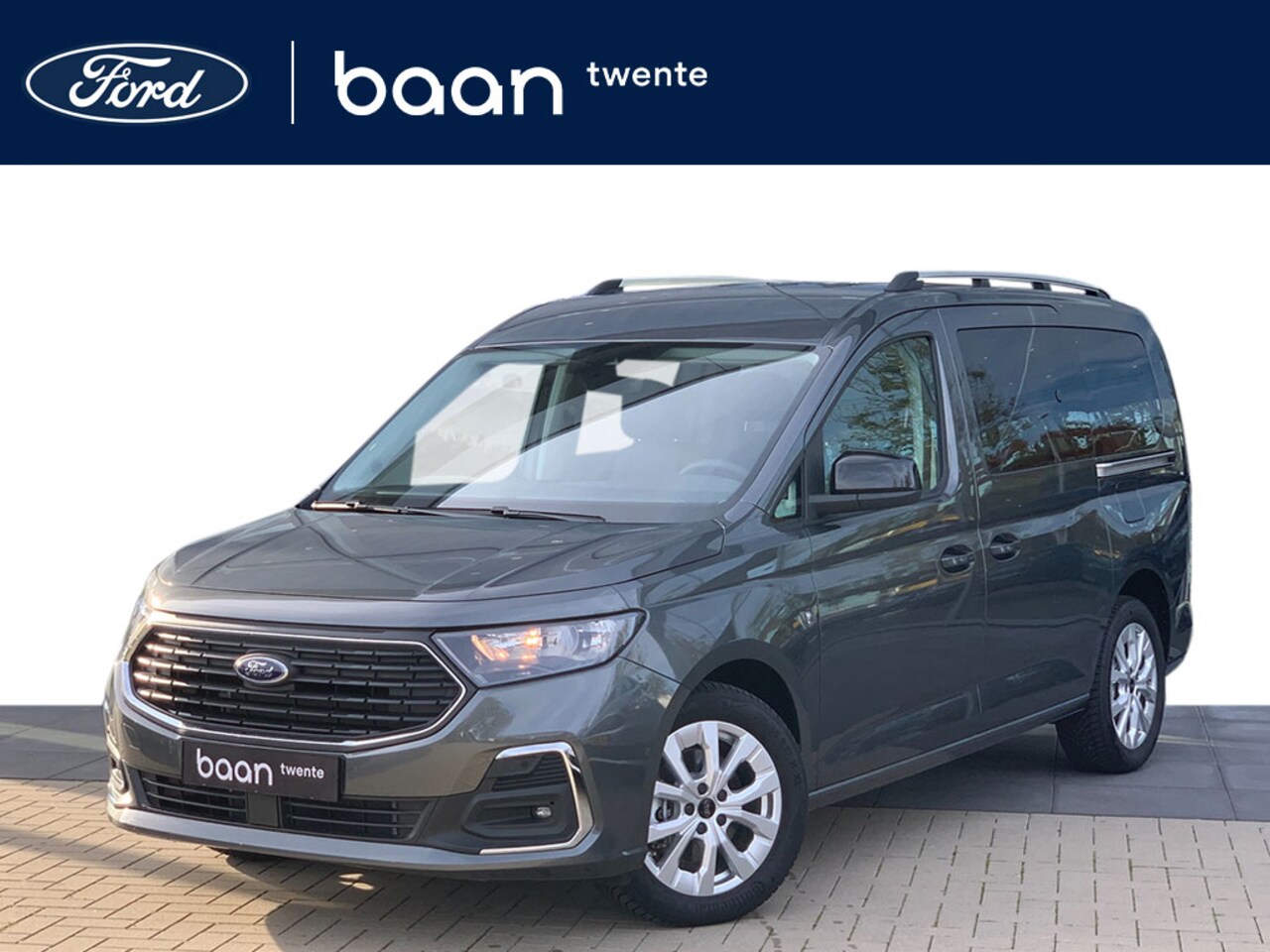 Ford Tourneo Connect - L2 Titanium PHEV 150 PK Automaat | 7 Persoons | 119 KM Elektrisch | 2x schuifdeur | Navi | - AutoWereld.nl