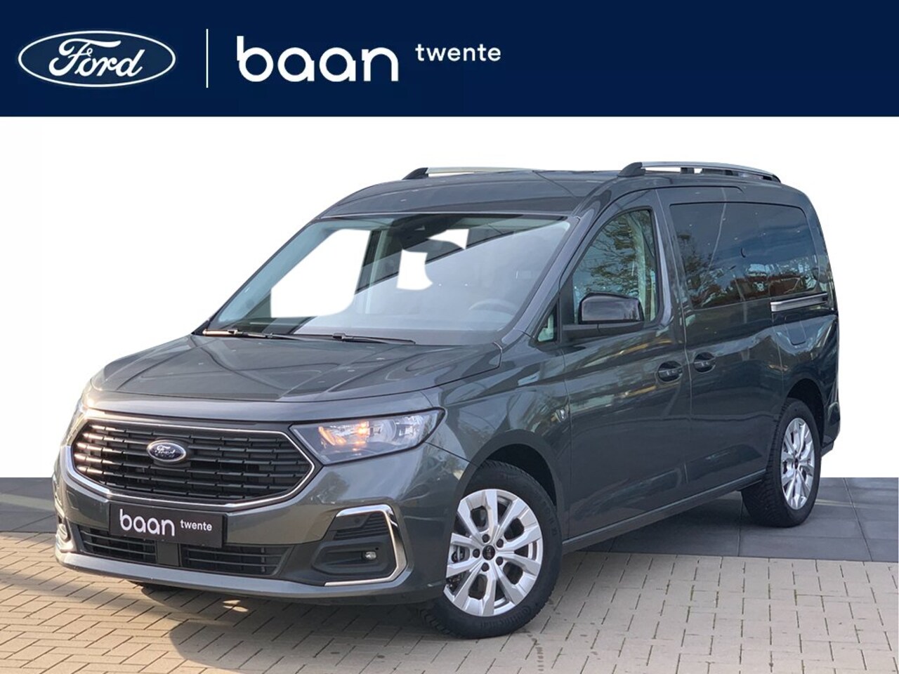 Ford Tourneo Connect - L2 Titanium PHEV 150 PK Automaat | 7 Persoons | 119 KM Elektrisch | 2x schuifdeur | Navi | - AutoWereld.nl