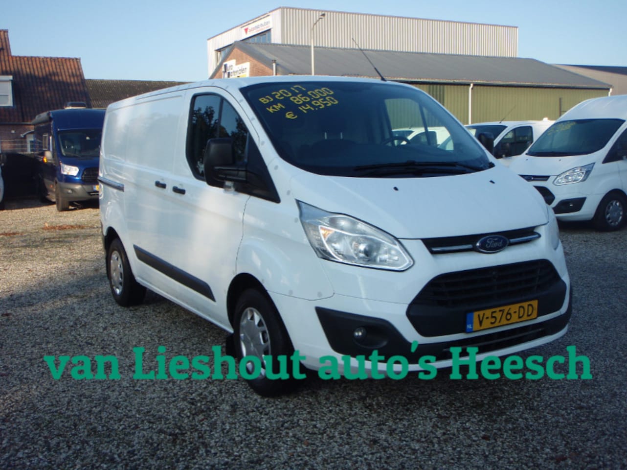 Ford Transit Custom - 2 x schuifdeur luxe kasten 220v trend 86061 km - AutoWereld.nl