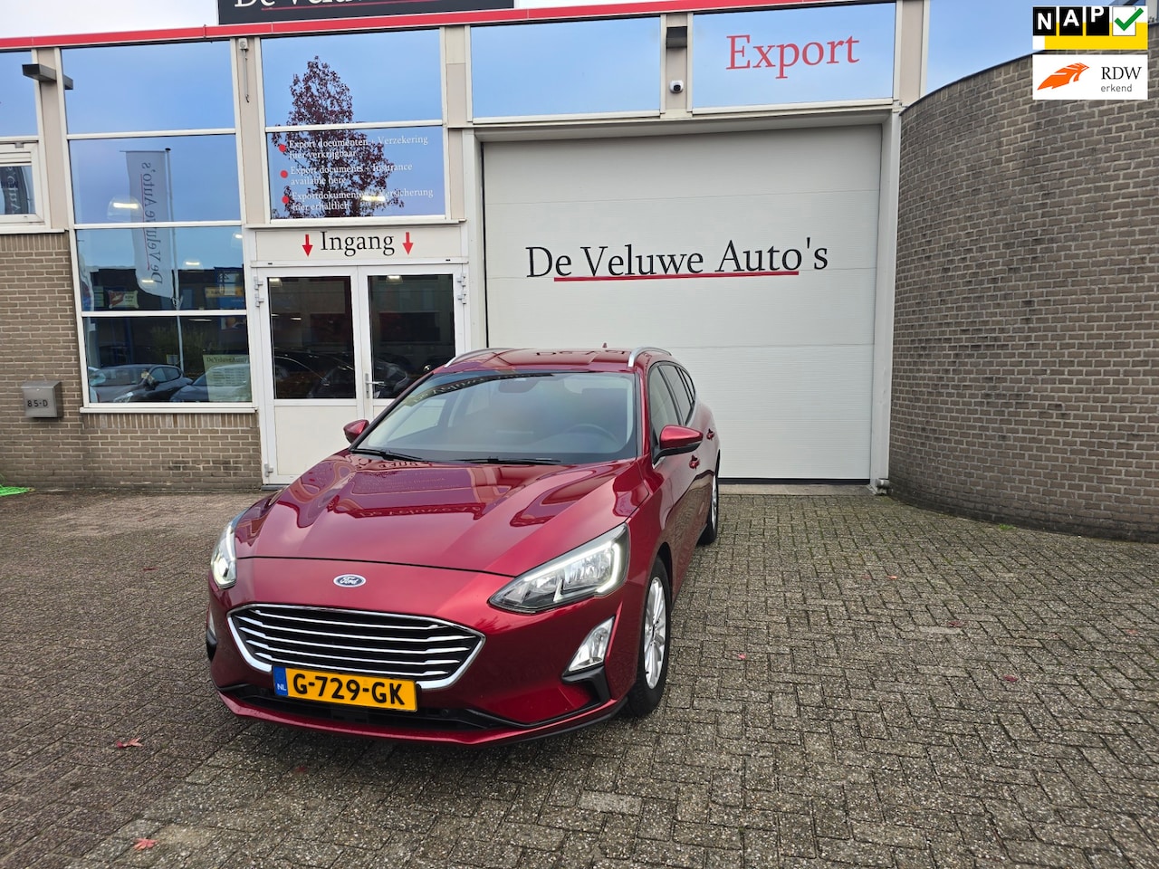 Ford Focus Wagon - 1.0 EcoBoost Titanium Business /Apple Carpl - AutoWereld.nl