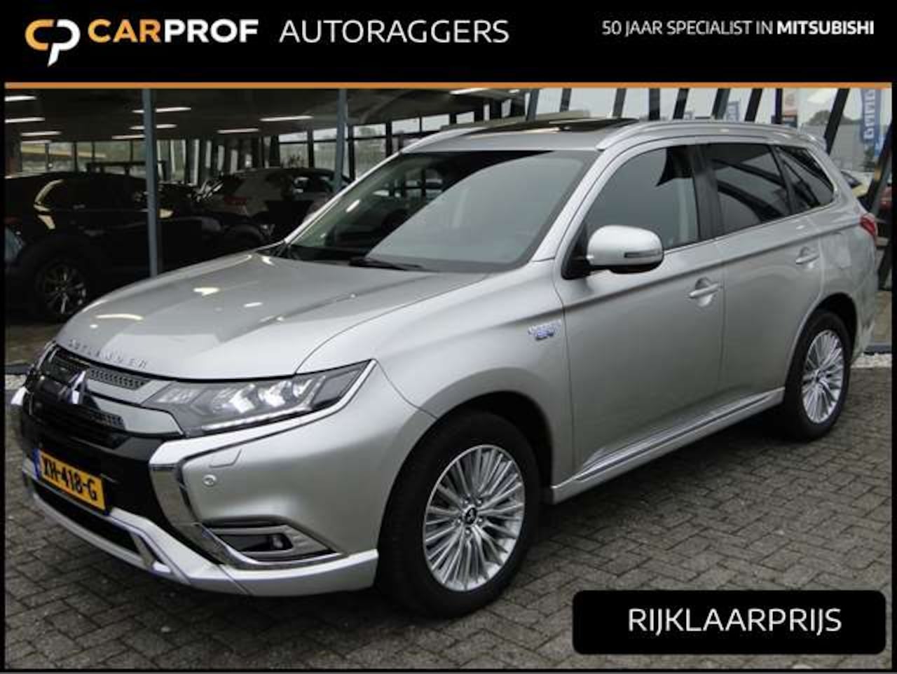 Mitsubishi Outlander - 2.4 Phev Intense + | Schuifdak | El.klep | Carplay/android - AutoWereld.nl