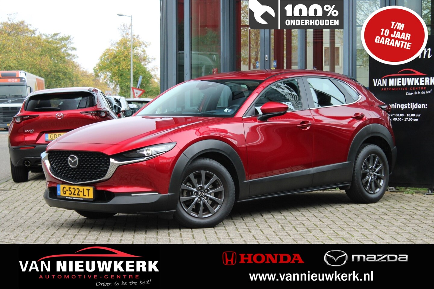 Mazda CX-30 - Skyactiv-G 2.0 M-Hybrid Comfort HUD Carplay Elec klep trekhaak - AutoWereld.nl