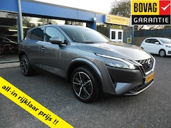 Nissan Qashqai - 1.3 MHEV AUTOMAAT N-CONNECTA NAV ECC 19"LMV 360 CAMERA PDC 37158 KM RIJKLAARPRIJS