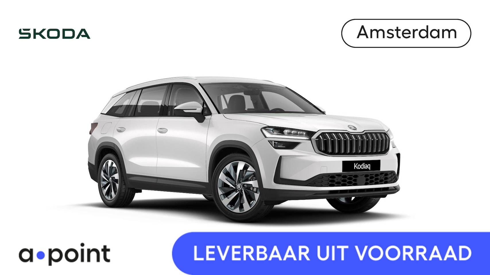 Skoda Kodiaq - Business Edition 1.5 TSI PHEV 204 pk | Zwart Leder Interieur | Light & View pakket | Trekh - AutoWereld.nl